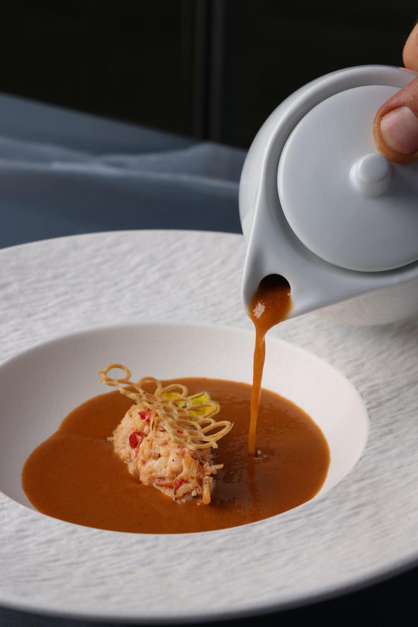 Alia Palace Hotel - Adults Only 16+ Chalkidiki ภายนอก รูปภาพ Soy sauce being poured